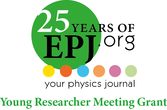 EPJ 25th anniversary grant logo